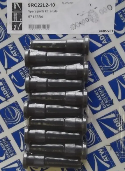 KIT AXE DE ROUE X10