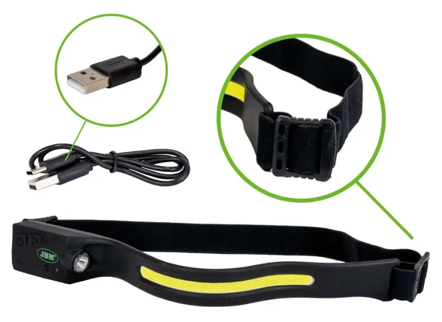 LAMPE FRONTALE LED COB