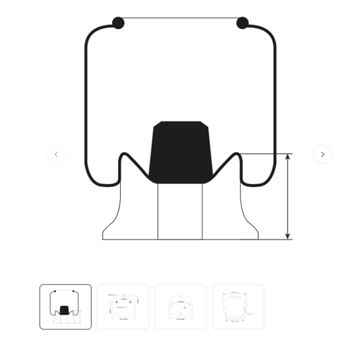 [SP554022-KP] COUSSIN DE SUSPENSION EMBASE PVC 