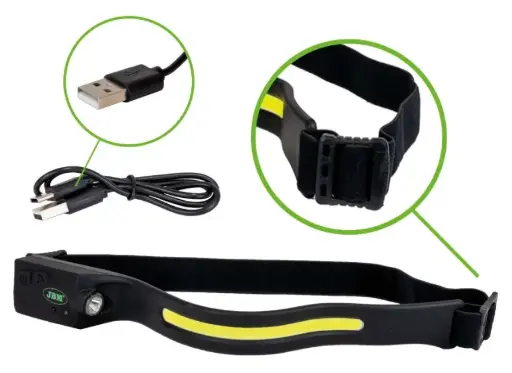 [54004] LAMPE FRONTALE LED COB