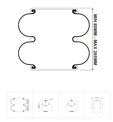 [AS1035] COUSSIN DE RELEVAGE ESSIEU