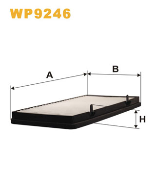 [WP9246] FILTRE HABITACLE