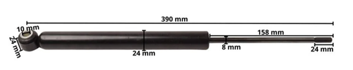 [CA497131] AMORTISSEUR BUTOIR L:390MM   STABILUS