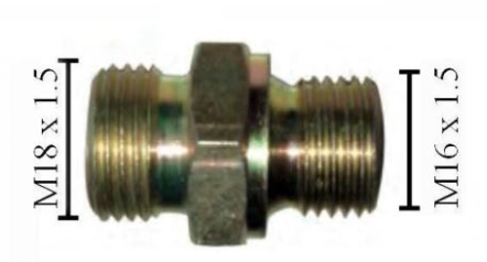 [140000200-30] RACCORD REDUCTION M18X1.5 - M16X1.5