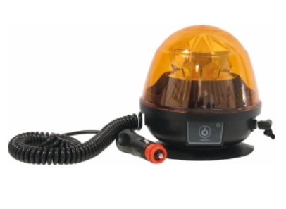 [16378] GYROPHARE LED MAGNETIQUE SUR BATTERIE SANS TELECOMMANDE