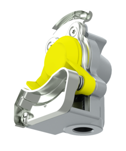 [PRO2002220] TETE D'ACCOUPLEMENT TRACTEUR JAUNE 